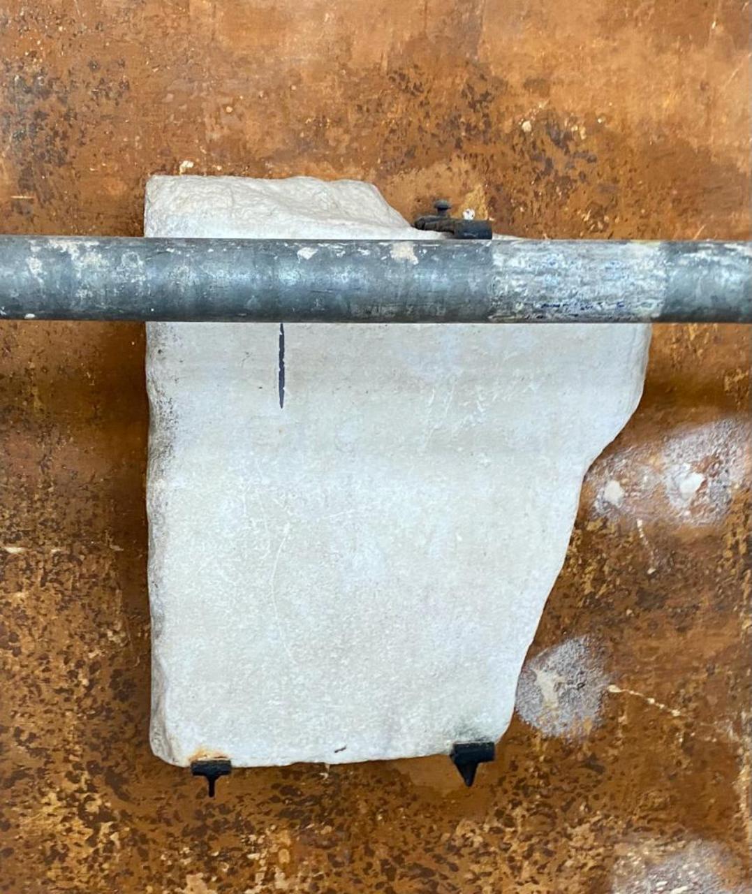 Frammento di lastra con epigrafe in greco (secc. V/ VI)