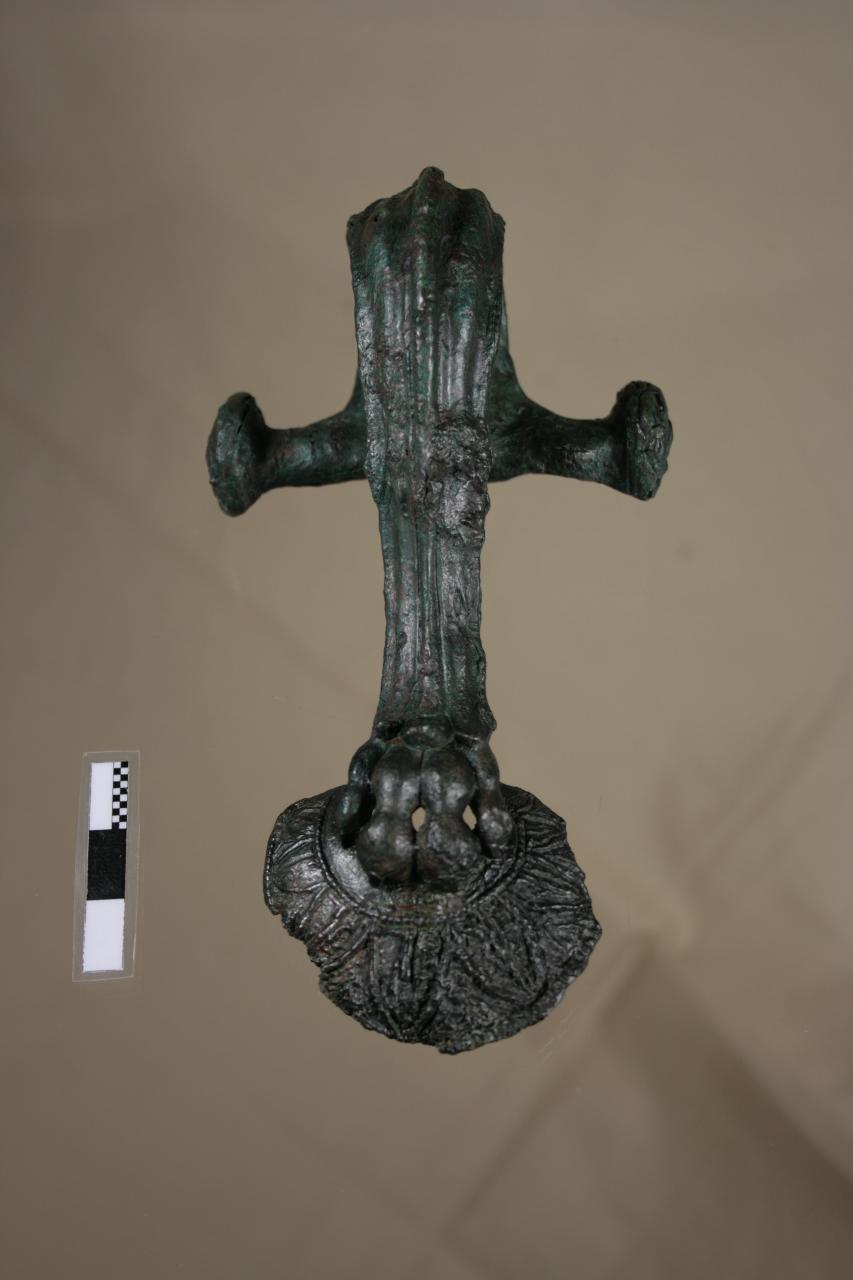 brocca/ ansa, ad orlo trilobato tipo Tassinari D - 2300 - età romana imperiale (sec. I d.C.)