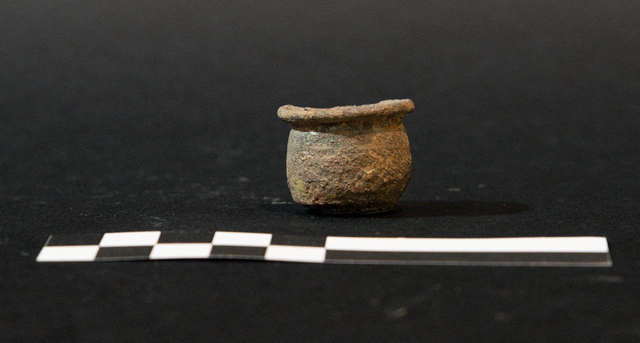 olla miniaturistica - età romana (metà I d.C.)