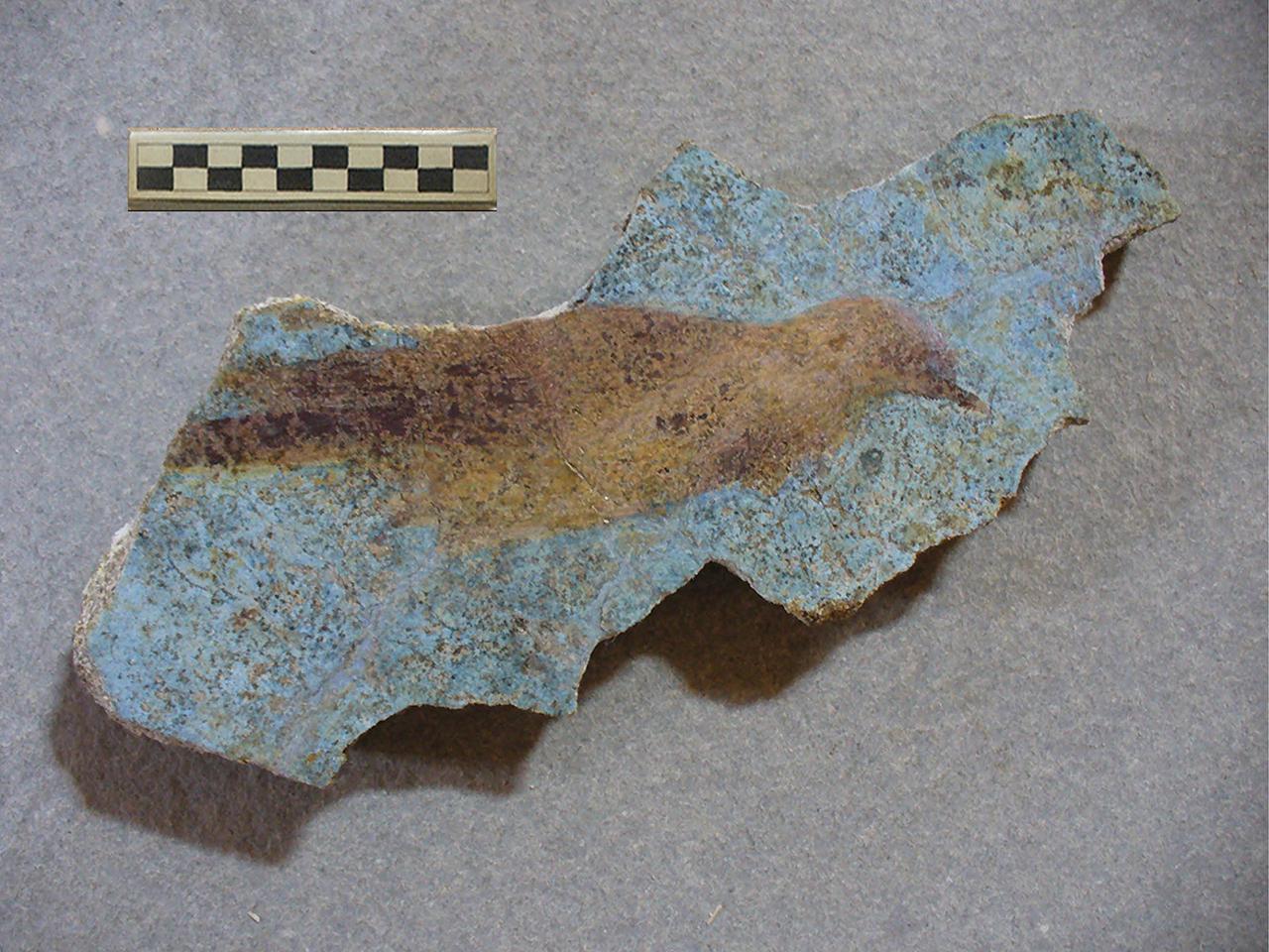 volatile (affresco) - età protoaugustea (ultimo quarto I a.C.)