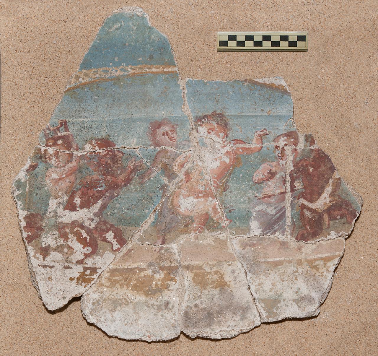 nani o pigmei (affresco) - età tiberiano-claudia (prima metà I d.C.)