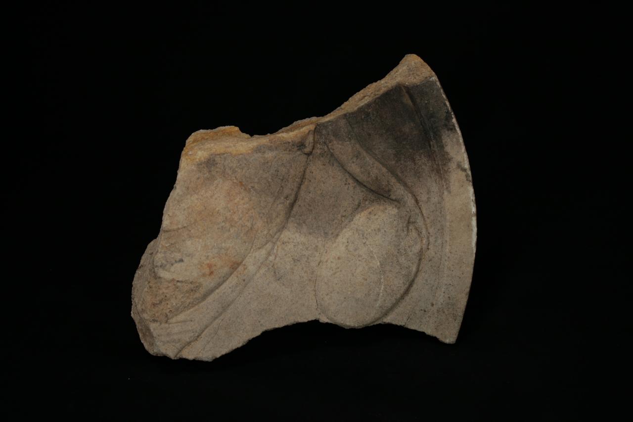 oscillum/ frammento, oscillum tondo - età romana (metà/ metà I sec. a.C. - I sec. d.C.)
