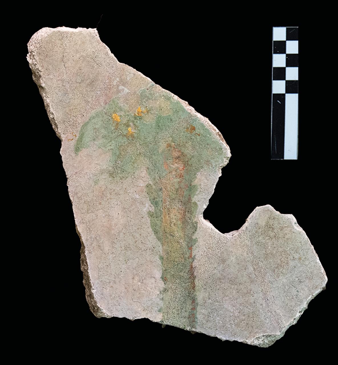 tirso (affresco) - età protoaugustea (ultimo quarto I a.C.)