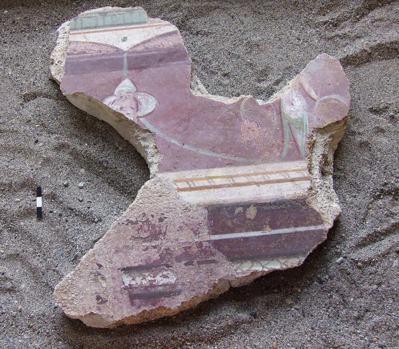 Medusa e sirena (affresco) - età protoaugustea (ultimo quarto I a.C.)