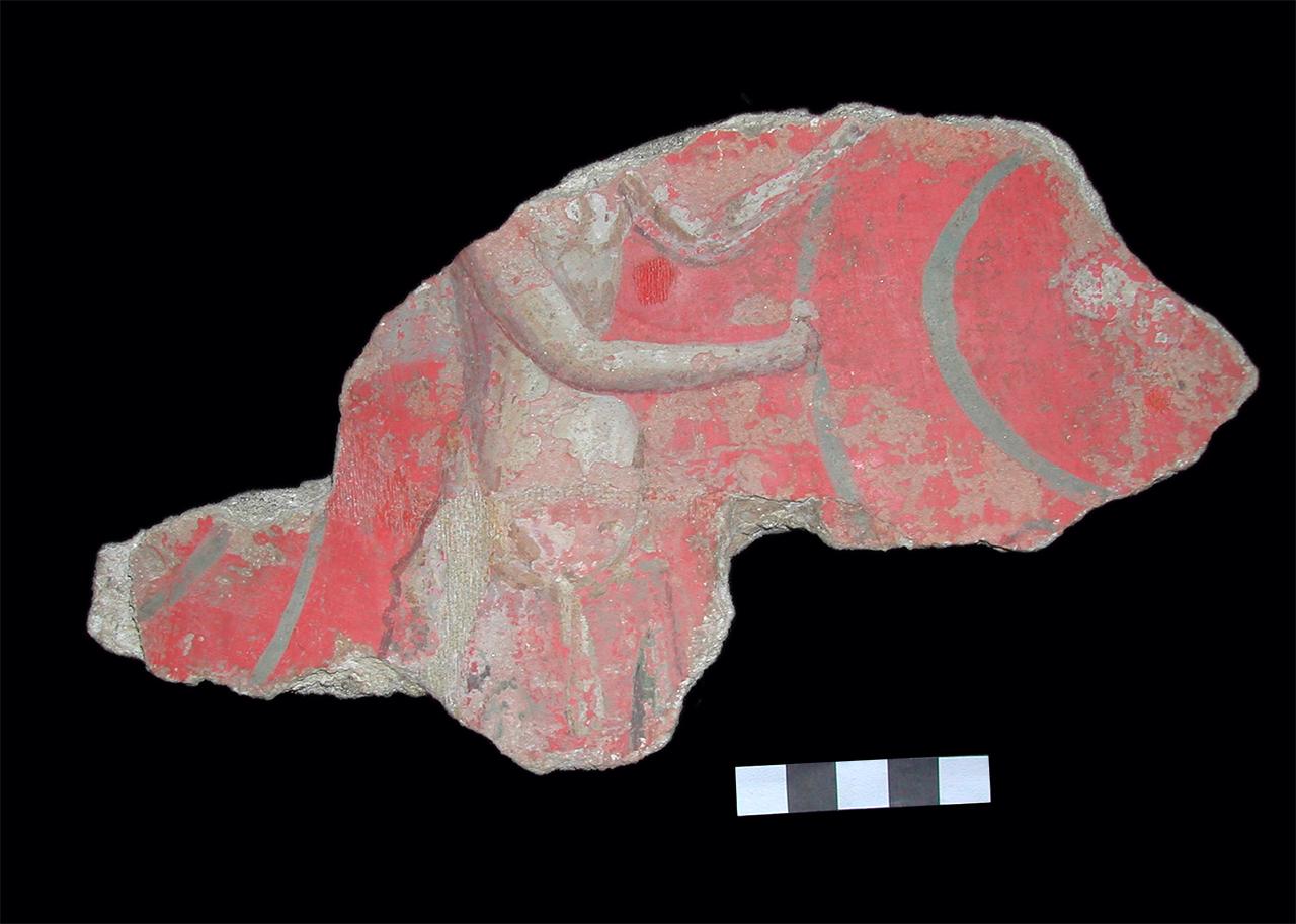 sacerdote? (affresco) - età protoaugustea (ultimo quarto I a.C.)