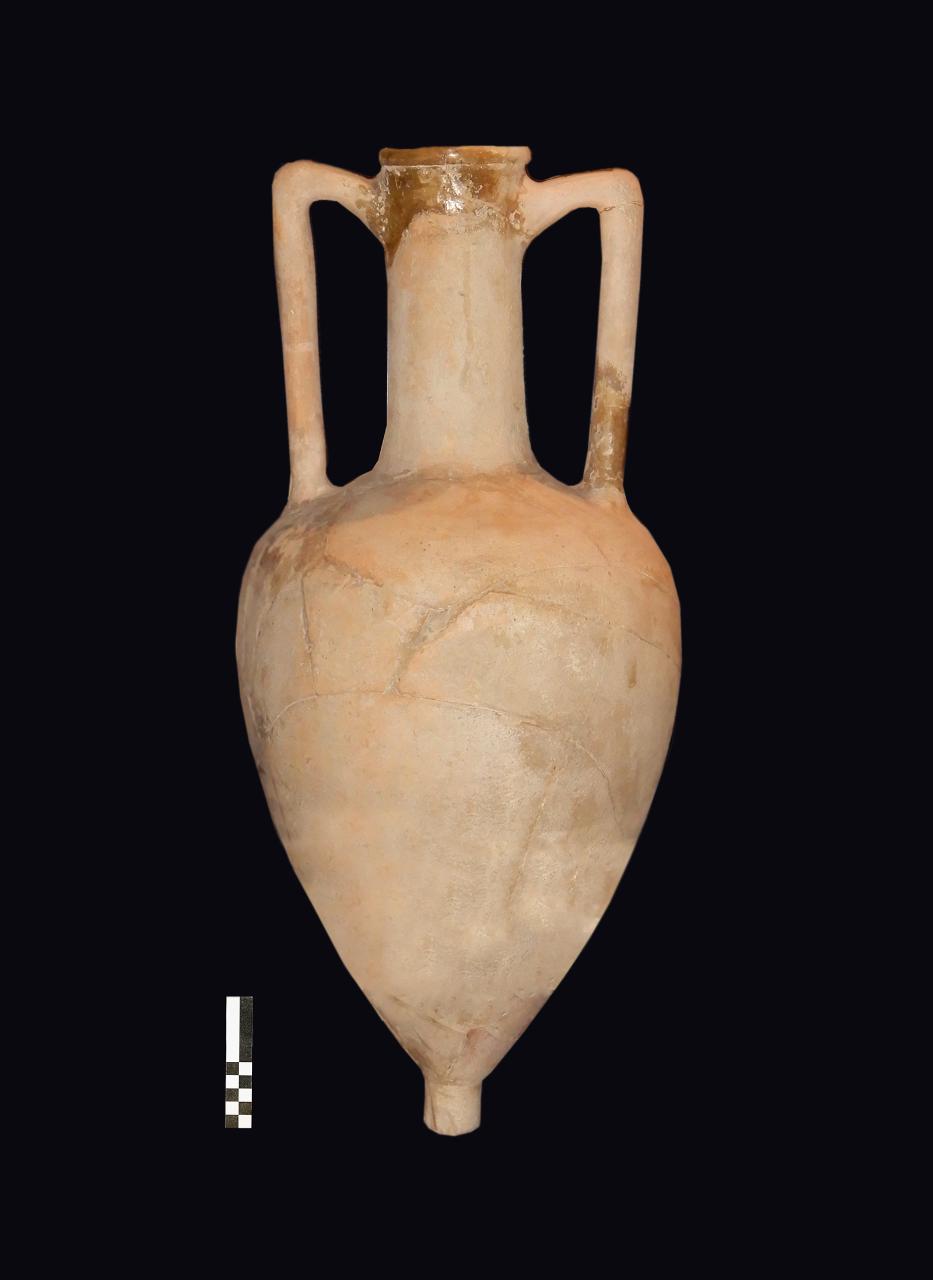 anfora con bollo, rodia - età romana (fine/ inizio||primo quarto III-II sec. a.C.||II sec. a.C.)