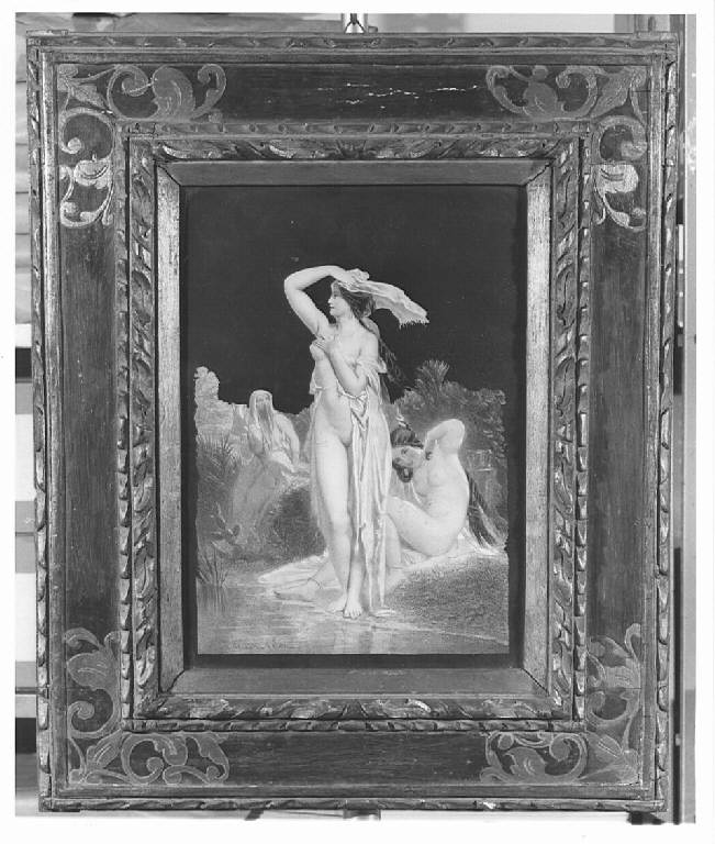 Il Santissimo Sacramento tra i cherubini (dipinto) - ambito lombardo (ultimo quarto sec. XVIII)