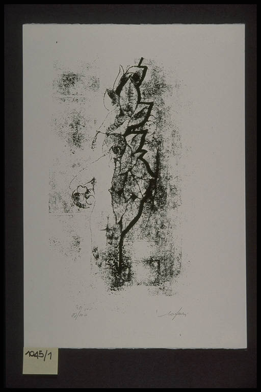 Composizione di natura morta, Natura morta (dipinto) di Parmeggiani Sandro (metà sec. XX)