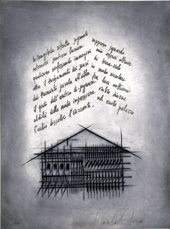 Figura, Volto (disegno) di Cannata Antonio (fine sec. XX)