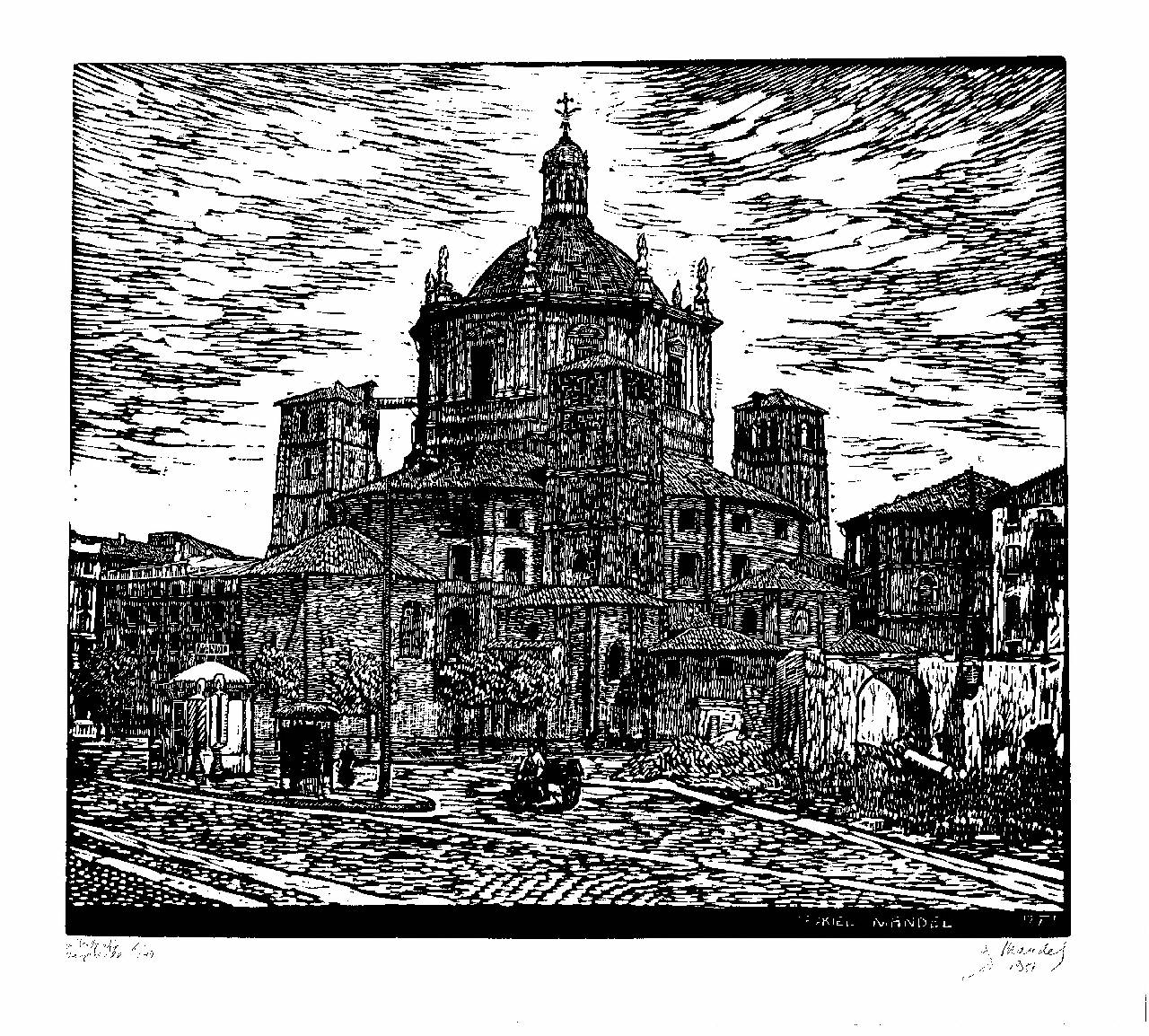 Dal Battello (Tremezzina) (disegno) di Ghisi, Camillo (fine sec. XIX)