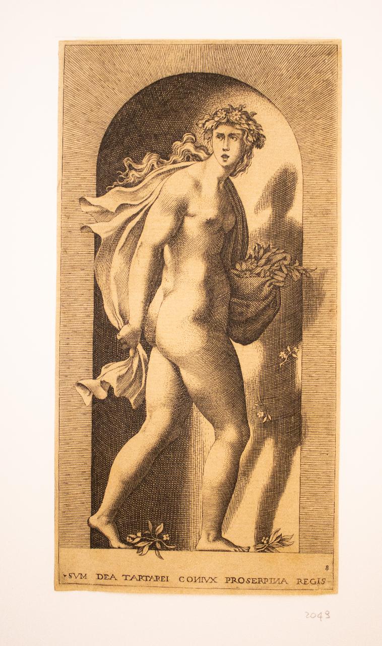 Annunciazione, Annunciazione (disegno) - ambito bolognese (fine/ inizio secc. XVI/ XVII)