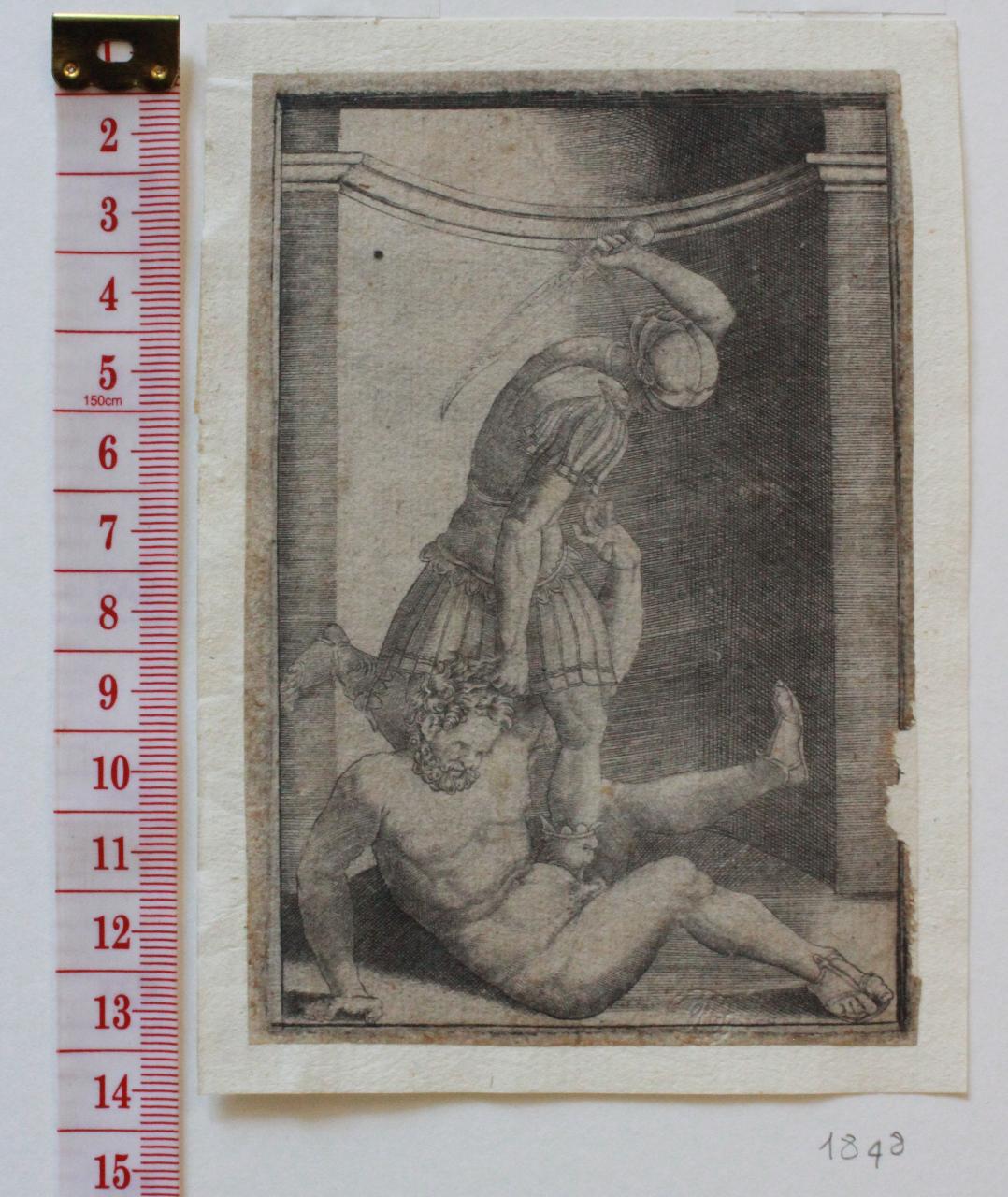 San Pietro penitente, San Pietro penitente (disegno) di Ribera, Jusepe de - ambito europeo (sec. XVII)
