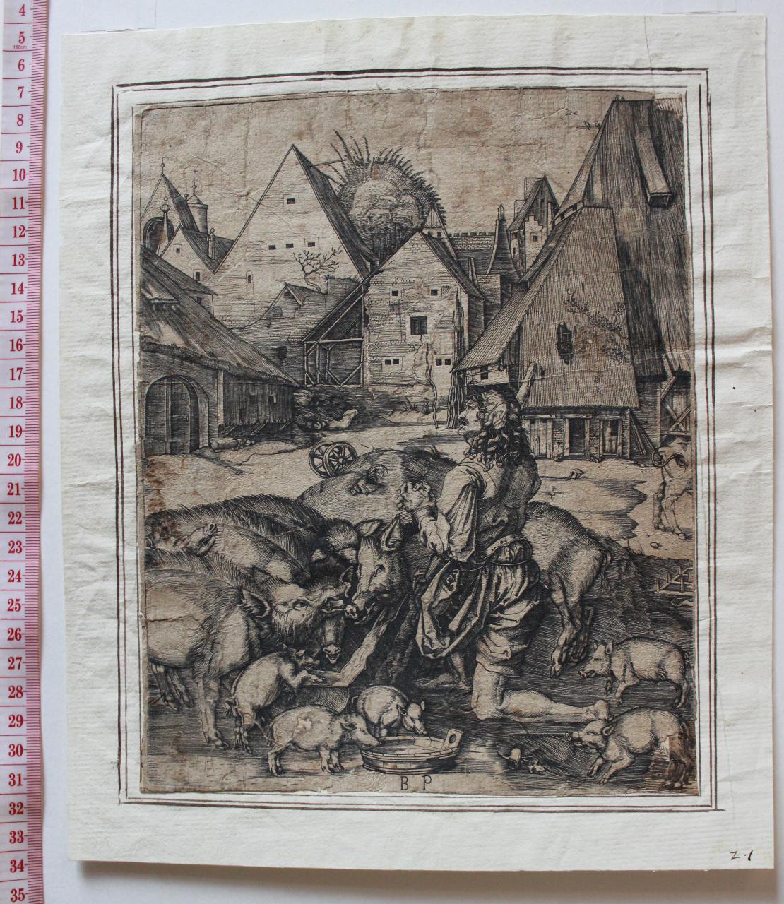 Funerale di un vescovo, Funerale di un vescovo (disegno) di Piola, Domenico (copia) - ambito italiano (secc. XVII/ XVIII)