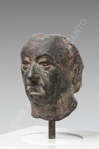 Ritratto di Massimo Campigli, ritratto maschile (testa) di Marini, Marino (sec. XX)